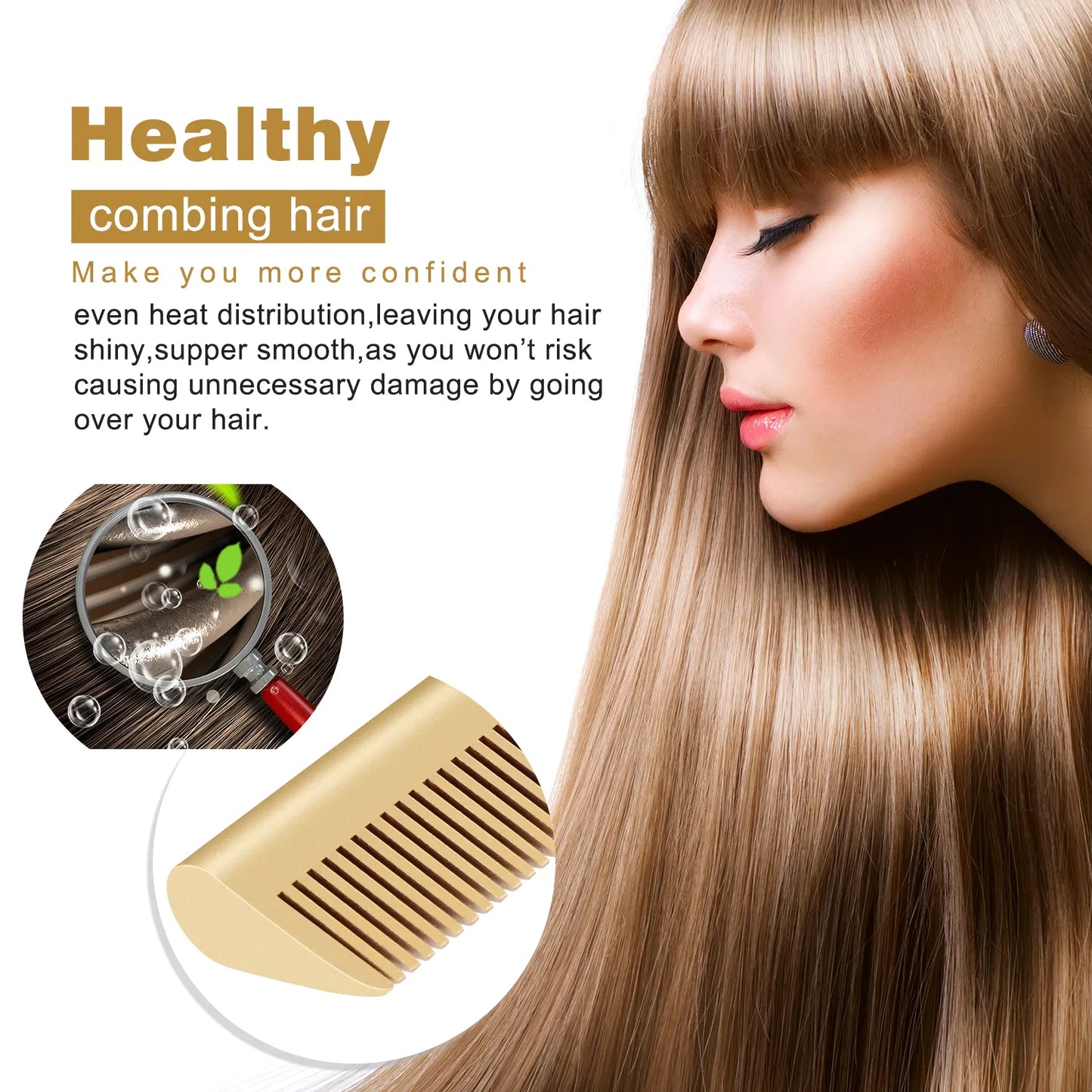 Electric Straightening Hot Comb