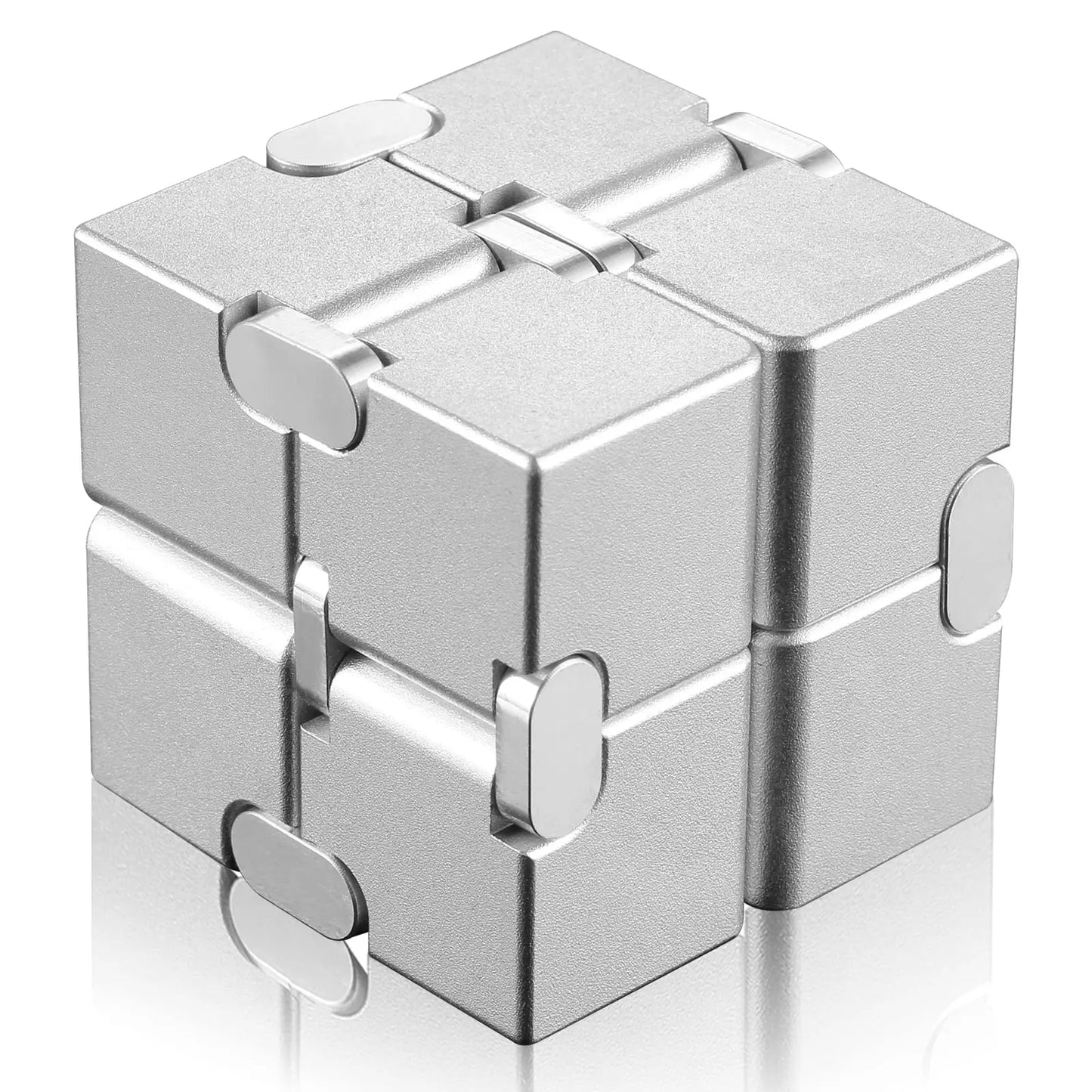 Metal Infinity Cube Fidget Toy - GlobaSync