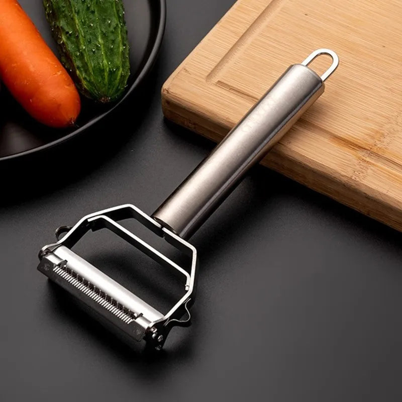 GreenGlide Multifunctional Vegetable Peeler - GlobaSync