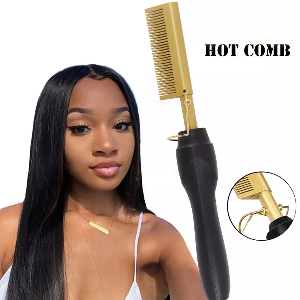 Electric Straightening Hot Comb