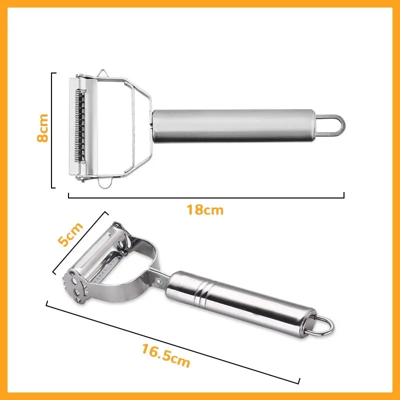 GreenGlide Multifunctional Vegetable Peeler - GlobaSync