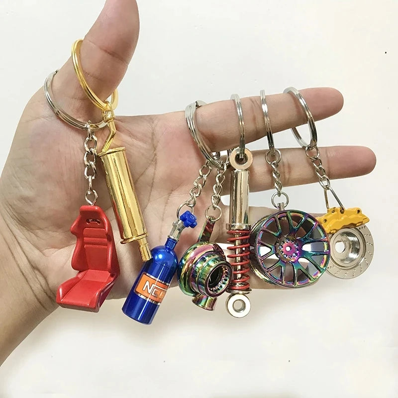 Car Parts Keychains