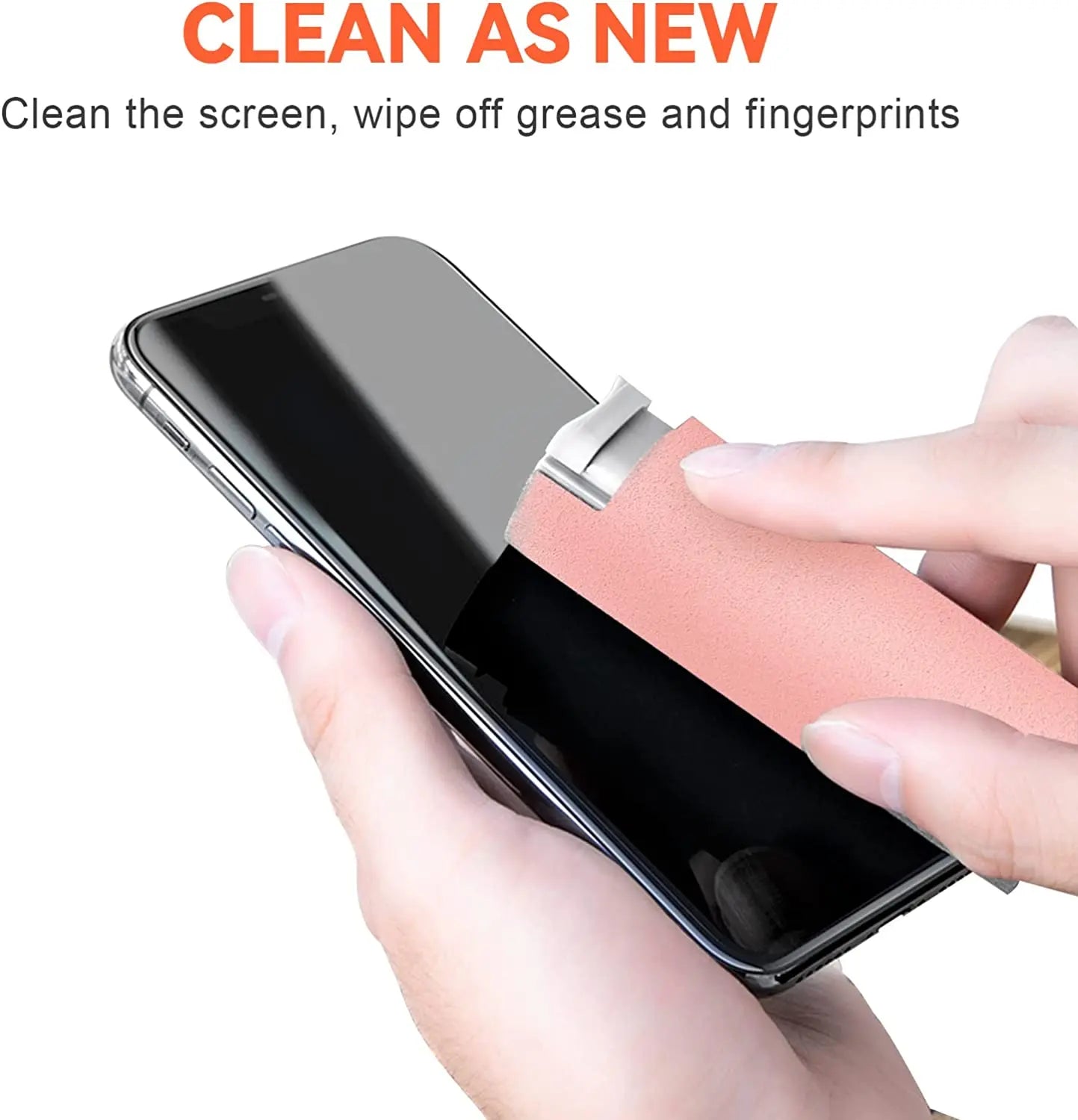 2-in-1 Phone Screen Cleaner Spray