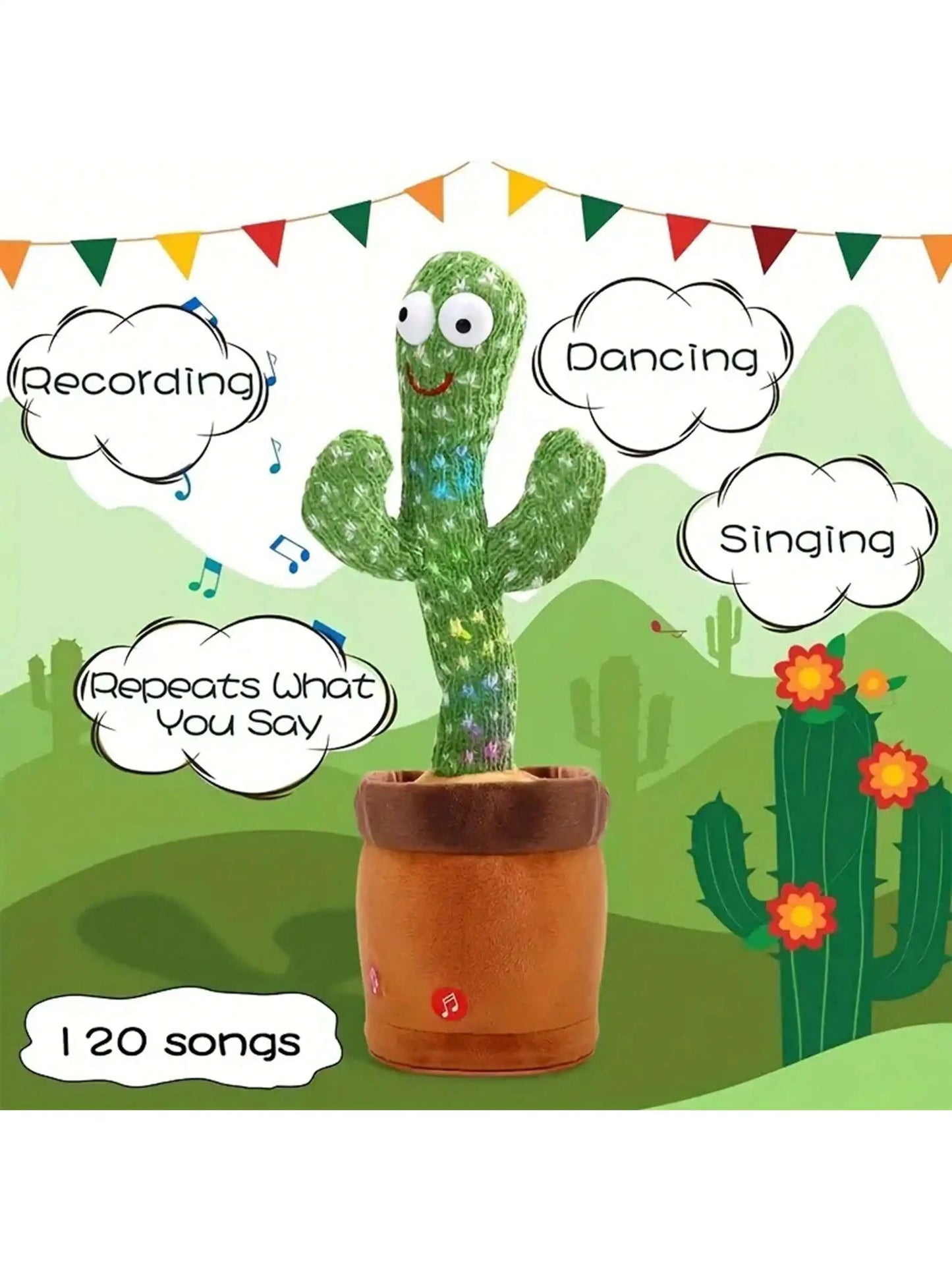 MimicCactus: The Dancing Talking Cactus Toy!