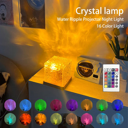 AquaMotion Crystal Rotating Projector Light