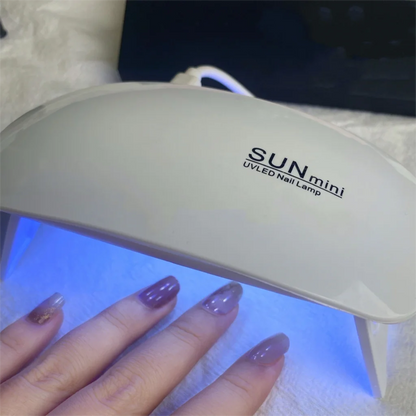 UV Gel Nail Stickers: Dualtone Delight