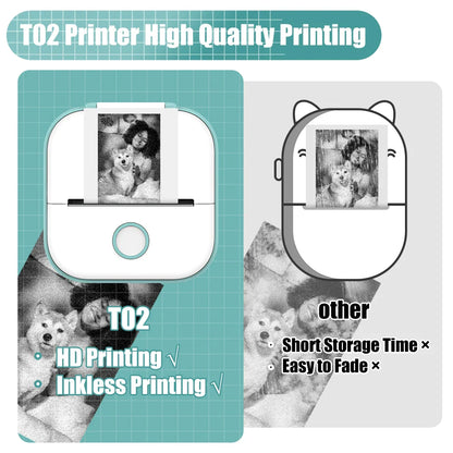 Phomemo T02 Portable Thermal Printer