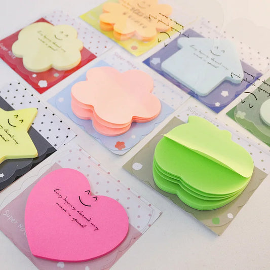 Cute Faces Sticky Memo Pads