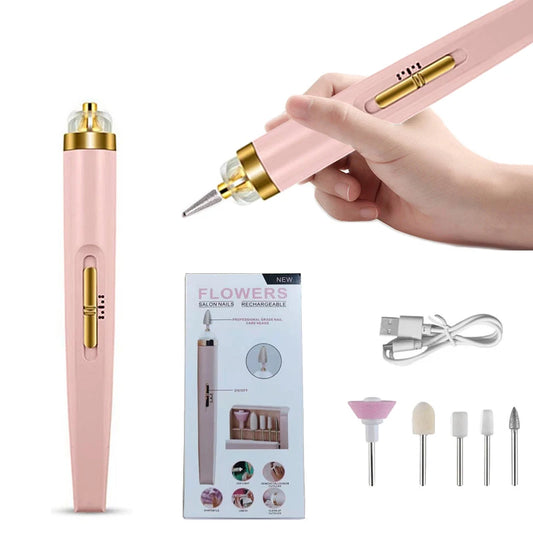 5-in-1 Portable Electric Manicure & Pedicure Machine