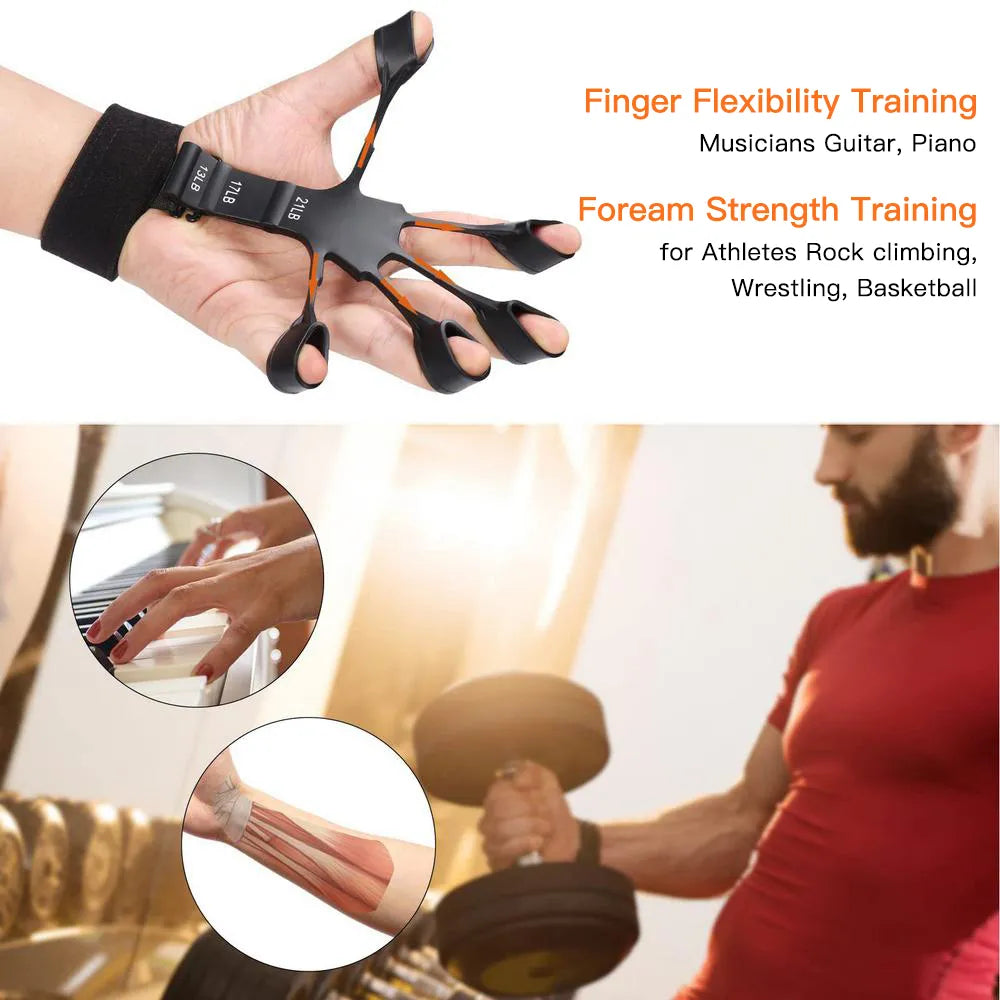 Adjustable Hand & Finger Grip Strength Exerciser