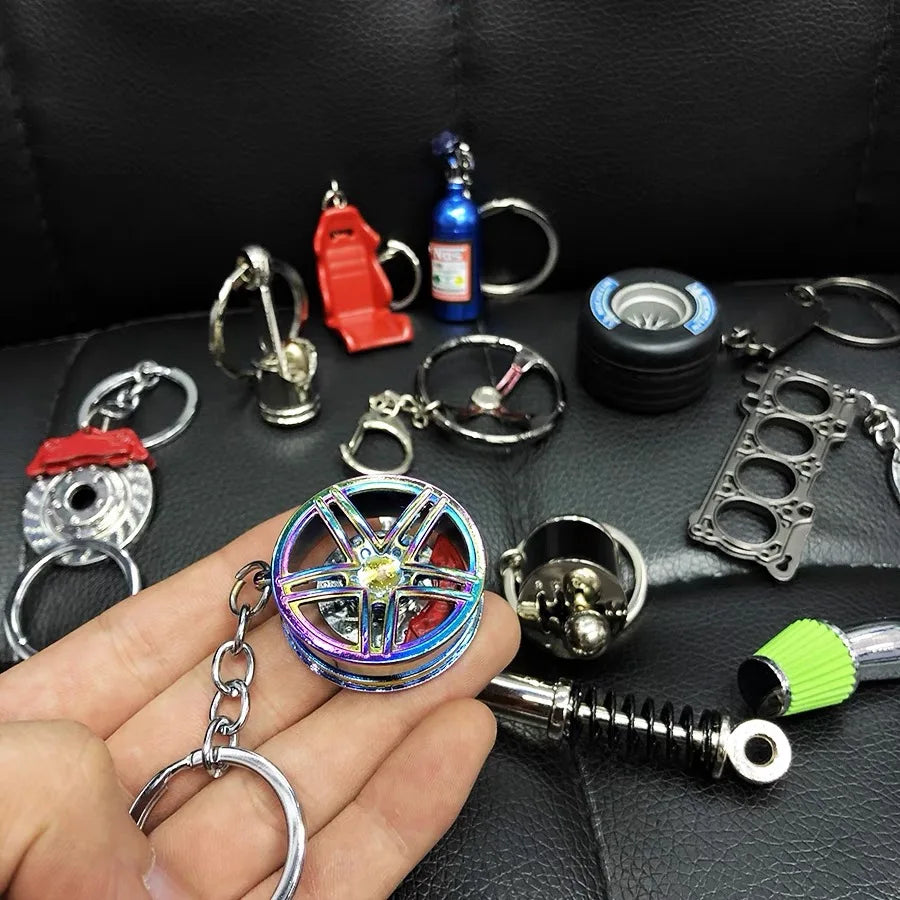 Car Parts Keychains