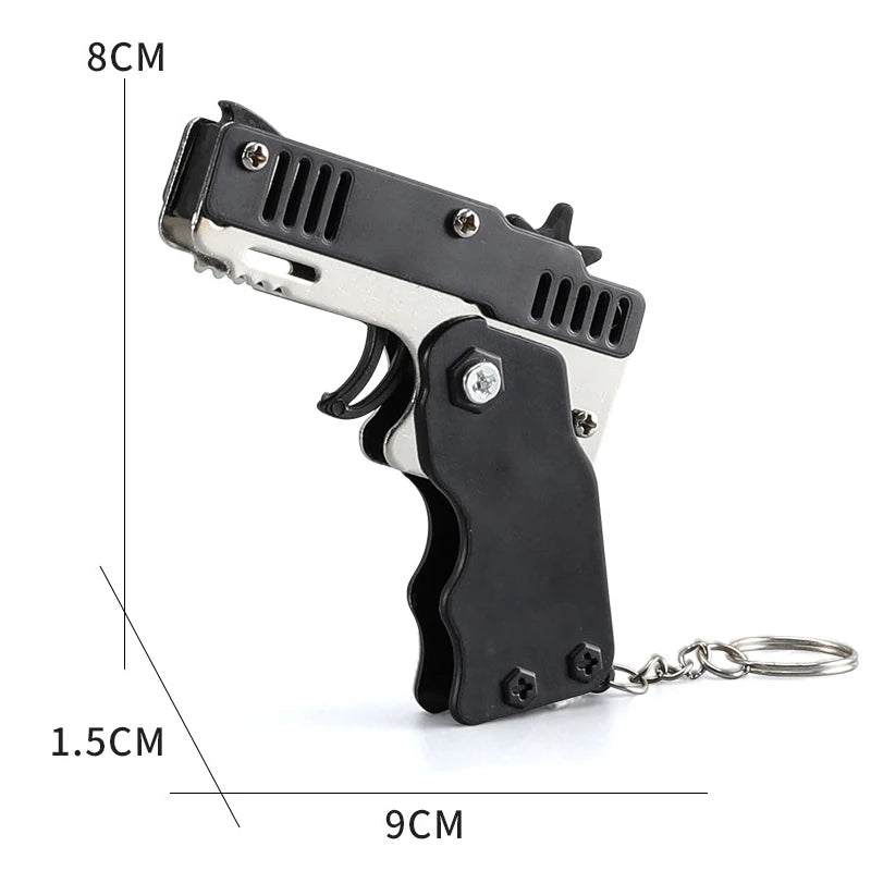 Keychain Rubberband Gun