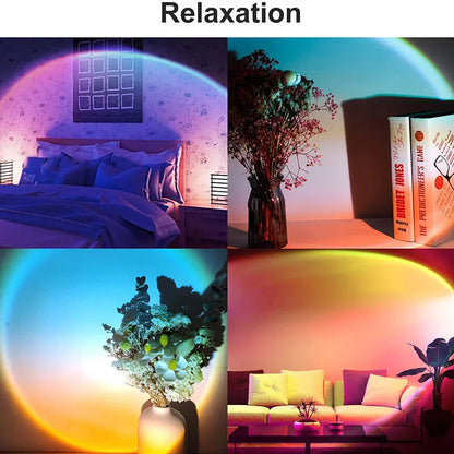 LED Sunset Projector Lamp