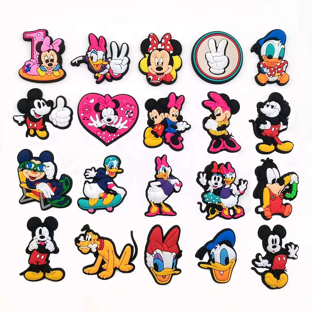 Charms for Crocs: Mickey & Minnie Mouse