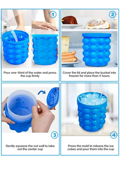 Silicone Bucket Ice Maker