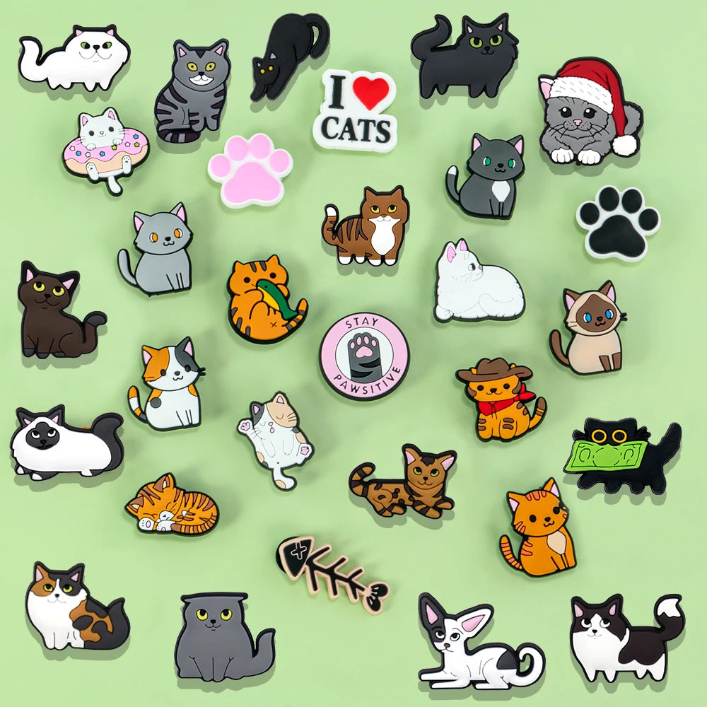 Charms for Crocs: Cat