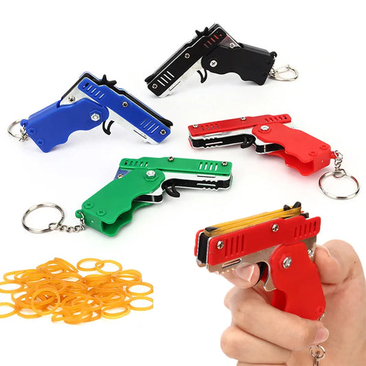 Keychain Rubberband Gun