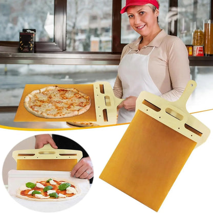 Sliding Pizza Peel - The Ultimate Kitchen Companion for Perfect Pizzas!