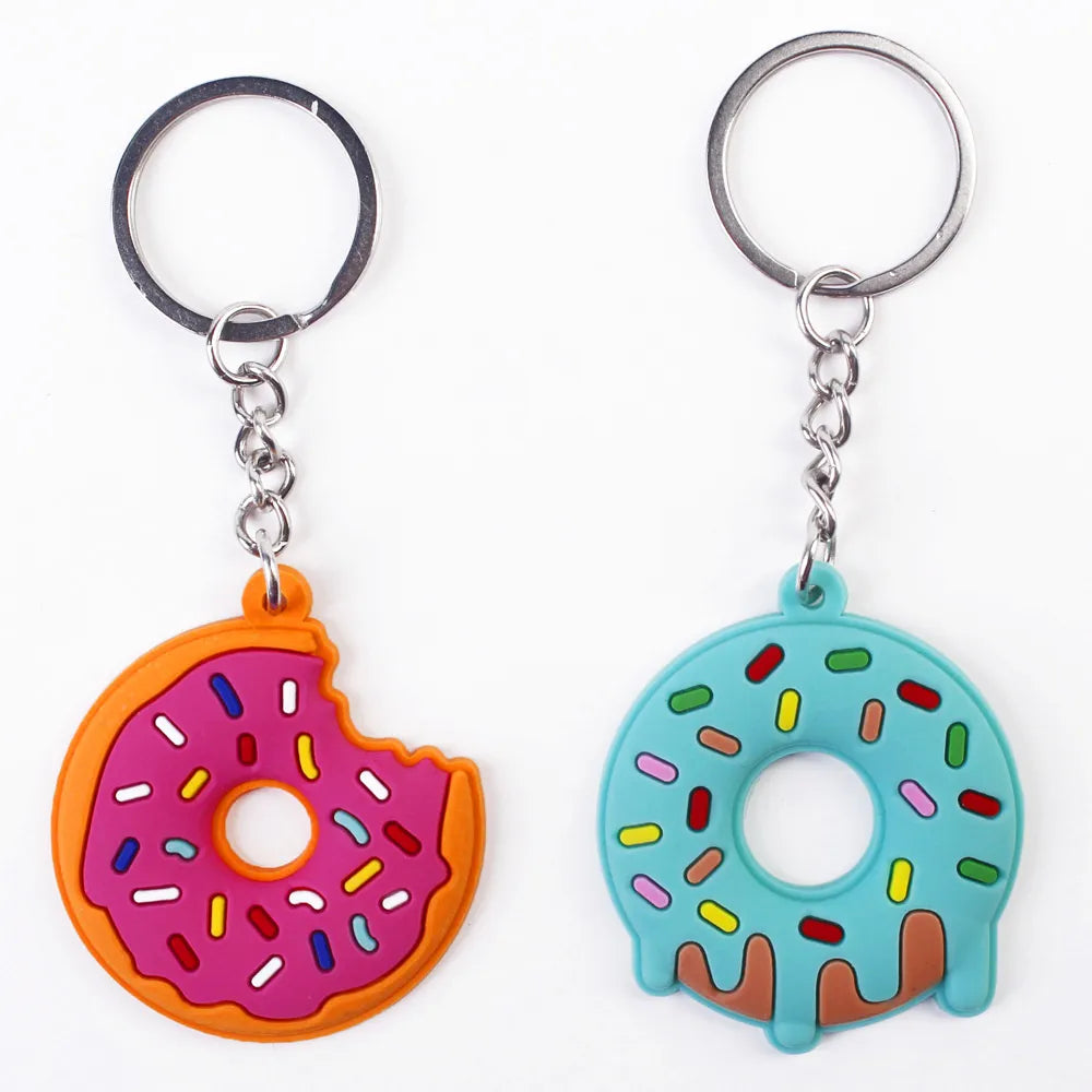 Donut Delights Keychain Collection - GlobaSync