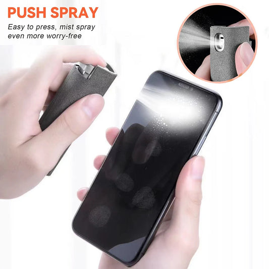 2-in-1 Phone Screen Cleaner Spray