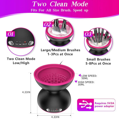 Electric Makeup Brush Cleaner