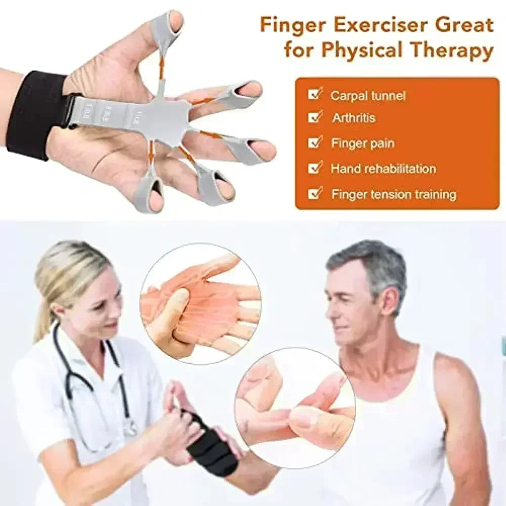 Adjustable Hand & Finger Grip Strength Exerciser