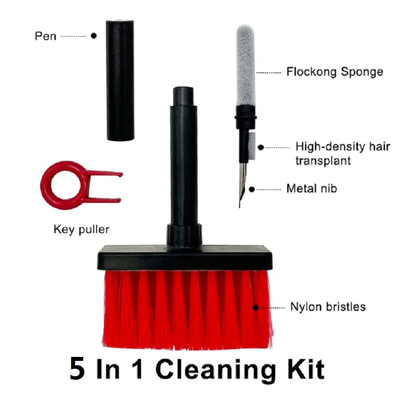 CleanTech 5-in-1 Multifunctional Cleaning Brush