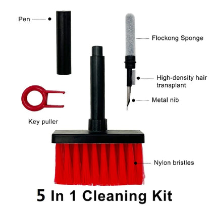 CleanTech 5-in-1 Multifunctional Cleaning Brush