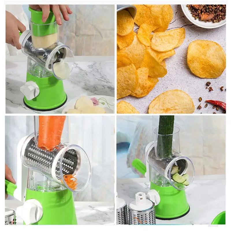 CulinaryPro Multifunctional Vegetable Cutter - GlobaSync