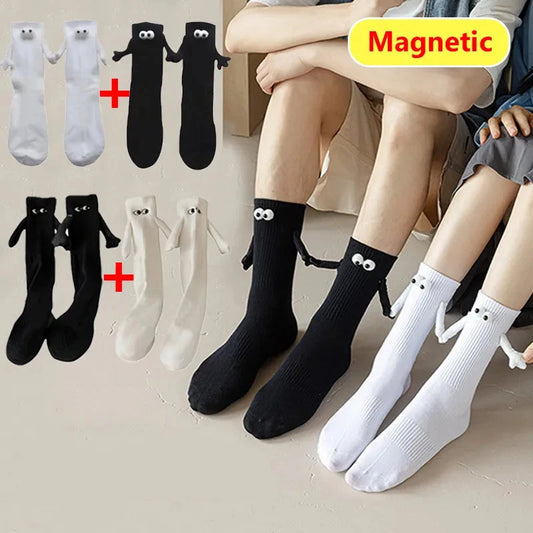 MagnetLink: Magnetic Hand In Hand Socks