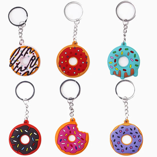 Donut Delights Keychain Collection - GlobaSync