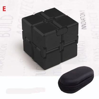 Metal Infinity Cube Fidget Toy - GlobaSync