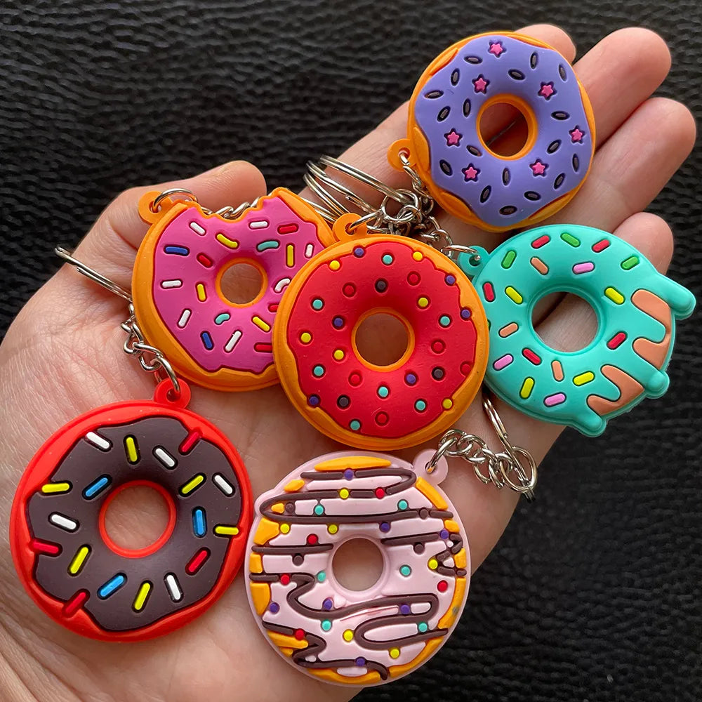 Donut Delights Keychain Collection - GlobaSync