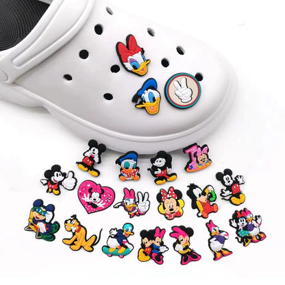 Charms for Crocs: Mickey & Minnie Mouse