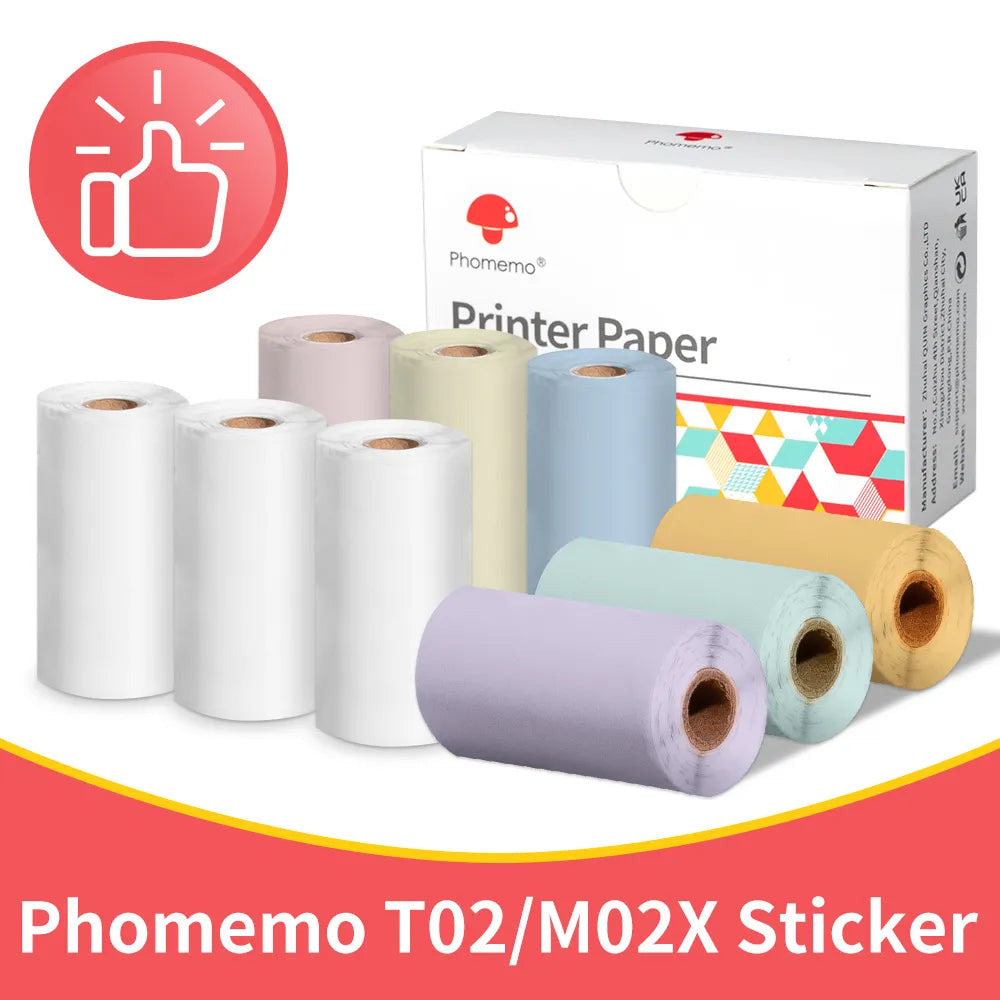 Phomemo Thermal Printer Rolls