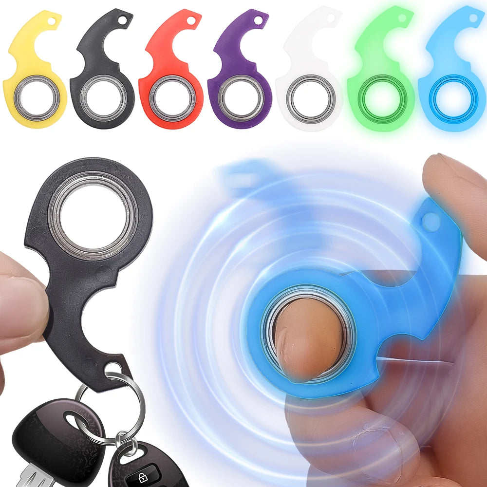 Keychain Spinner Fidget Toy