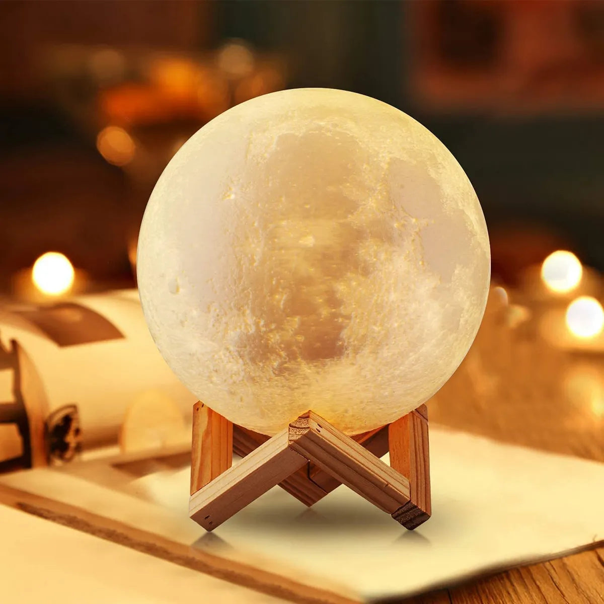 3D Moon Shaped Lamp