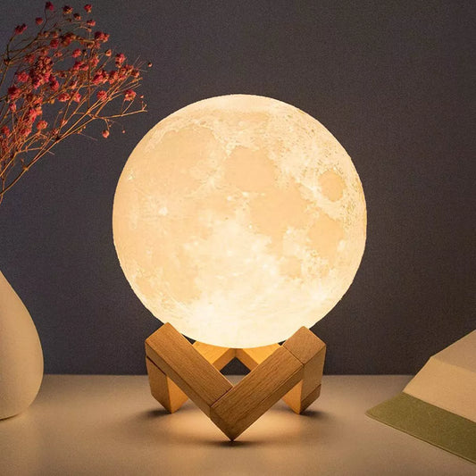 3D Moon Shaped Lamp